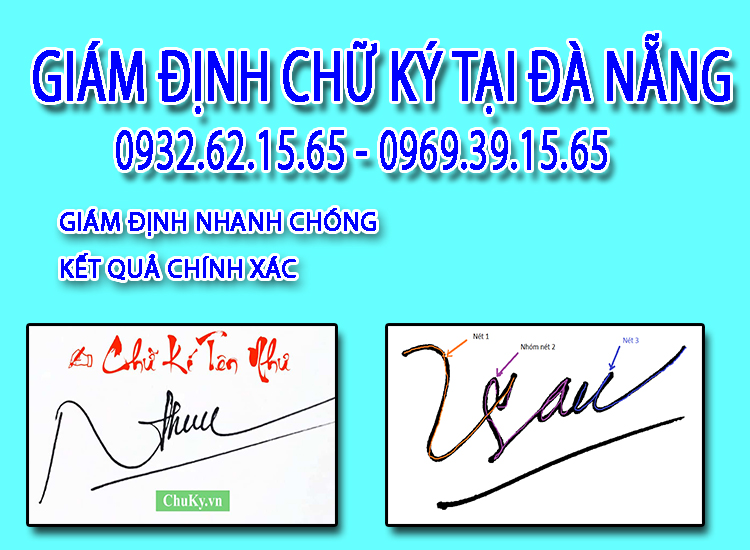 Dịch vụ giám định chữ ký uy tín tại Đà Nẵng